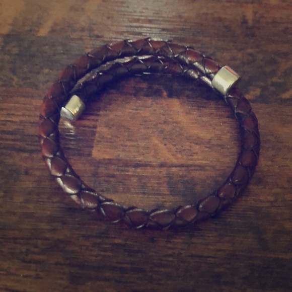 Ralph Lauren Jewelry - Ralph Lauren woven leather bracelet
